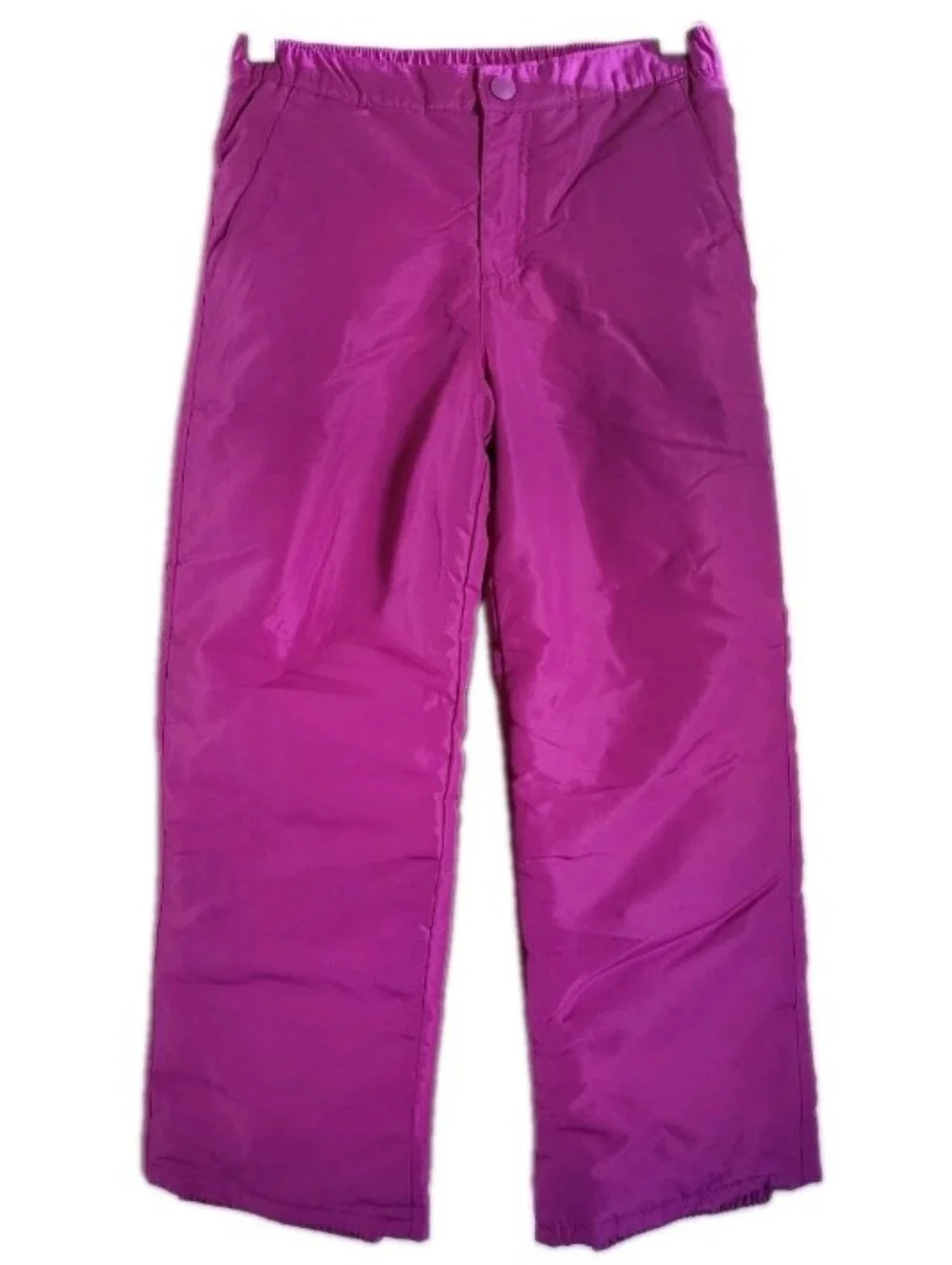 The Children's Place Girl's Neon Lilac Snow Pants Fleece Lined Insulated Outdoor